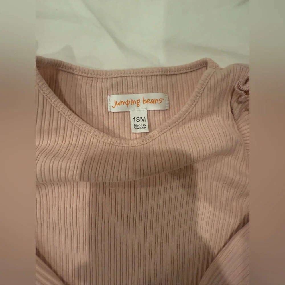 Bundle Jumping Beans Long Sleeve Top and Pants Size 12M Pants and 18M Top